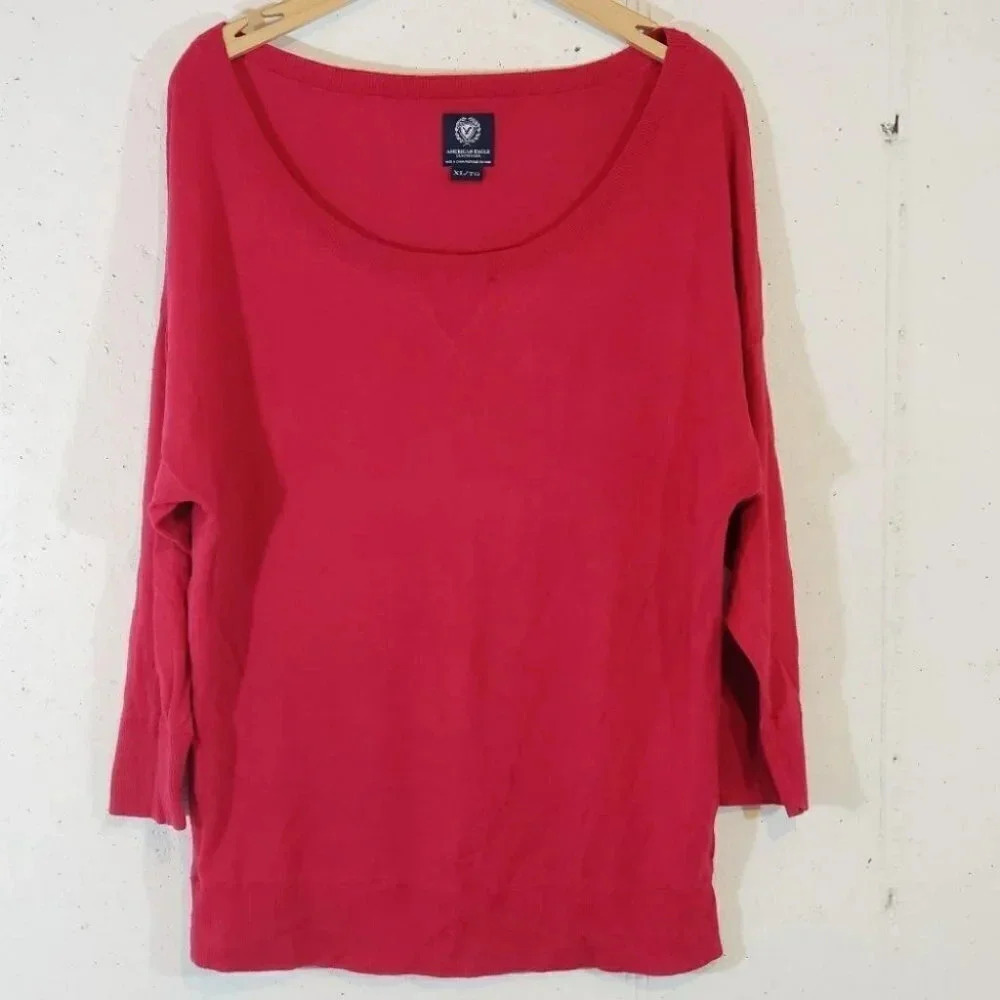 AEO XL‎ Raspberry soft sweater